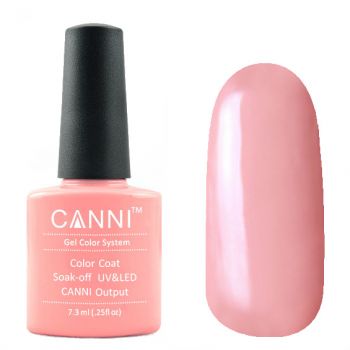 Гель-лак «Canni» #011 Solid Light Pink 7,3ml.
