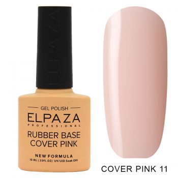 ELPAZA №011 Rubber Base Cover Pink Каучуковое базовое камуфлирующее покрытие 10мл.