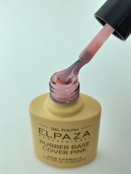 ELPAZA №014 Rubber Base Cover Pink Каучуковое базовое камуфлирующее покрытие 10мл.