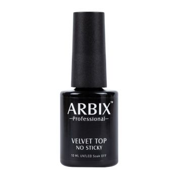 Бархатный Velvet топ без липкого слоя  ARBIX 10 мл.