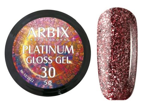 Гель-лак Arbix Platinum Gloss Gel 30, 5гр.