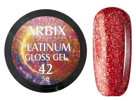 Гель-лак Arbix Platinum Gloss Gel 42, 5гр.