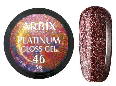 Гель-лак Arbix Platinum Gloss Gel 46, 5гр.