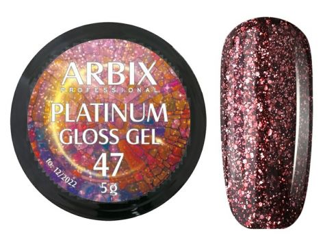 Гель-лак Arbix Platinum Gloss Gel 47, 5гр.