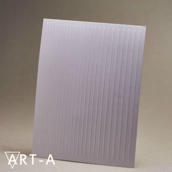 3D наклейка STRIPES белые ART-A (полосы, гнутся)