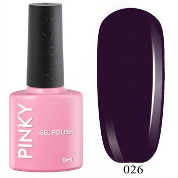 №026 Гель-лак PINKY Classic Пурпурный Дождь 10мл. (приглушенный фиолетовый)