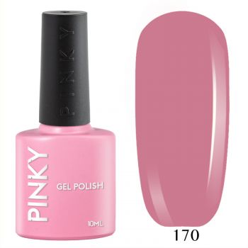 №170 Гель-лак PINKY Classic Розовый Фламинго 10мл. (розовый натуральный насыщенный)