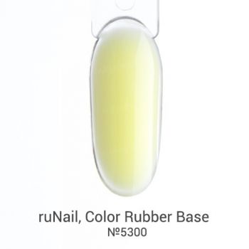 Цветная каучуковая база Color Rubber Base №5300 8мл. Runail Professional