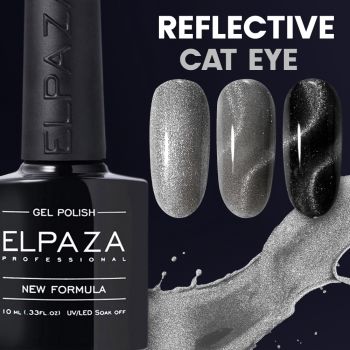 № 03 Гель-лак ELPAZA Reflective CAT EYE (светоотражающий кошачий глаз) 10мл.
