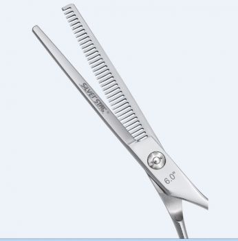Ножницы парикмахерские филировочные 6,0" PN 111-6.0F PRO Professional Silver Star