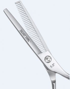 Ножницы парикмахерские филировочные 5,5" PN 115-5.5F PRO Professional Silver Star