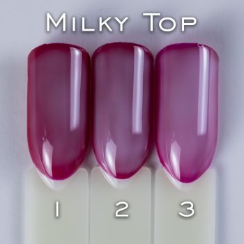 Топ молочный №01 ELPAZA Milky Top 10 мл (без липкого слоя)