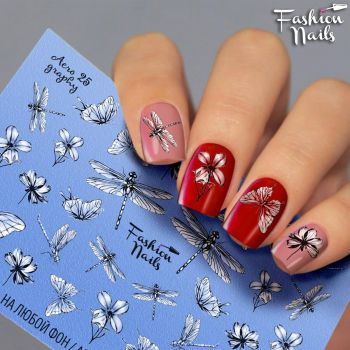 Aerography 25 Слайдер дизайн Fashion Nails