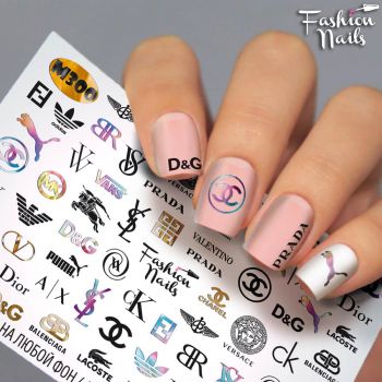 M300 Слайдер дизайн Fashion Nails