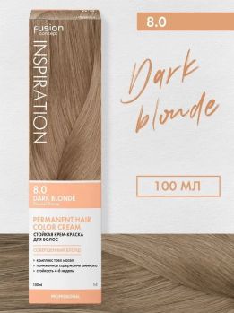 8.0 Стойкая крем-краска для волос Dark Blonde CONCEPT FUSION Темный блонд