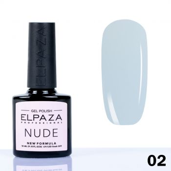 №002 Гель-лак ELPAZA NUDE 10мл