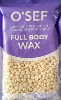 Пленочный воск в гранулах для депиляции O'SEF full body Wax MILK 100 г.