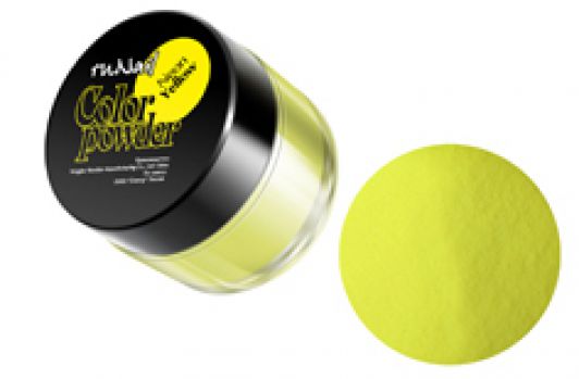 Цветная акриловая пудра Neon Yellow7,5 гр.