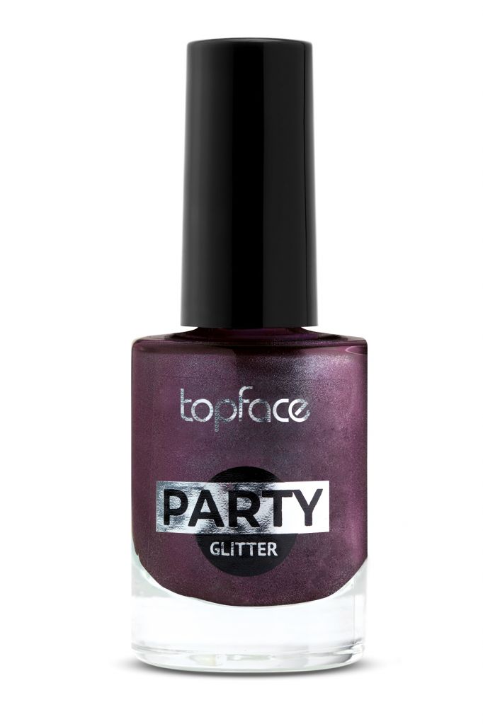 №121 Лак для ногтей "Party Glitter", 9мл, Topface