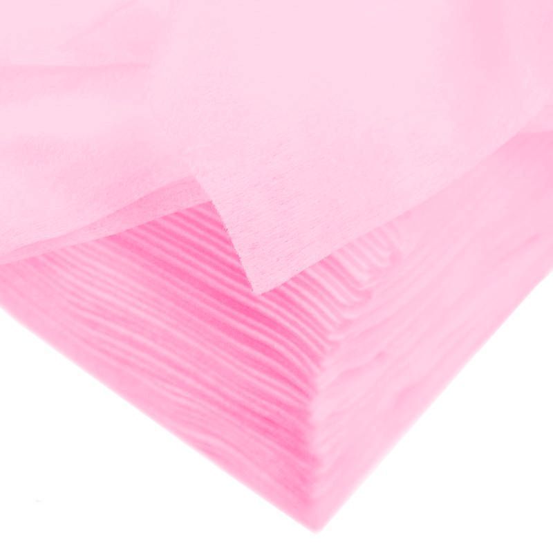 Простыни в сложении 70х200, цвет розовый 25шт упаковка BEAJOY
