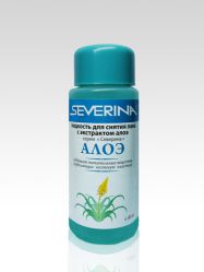 Жидкость для снятия лака «Алоэ» 80 ml Severina