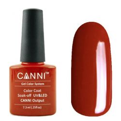 Гель-лак «Canni» #137 Indian Red 7,3ml.
