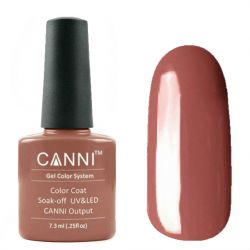 Гель-лак «Canni» #072 Copper-Pink 7,3ml.