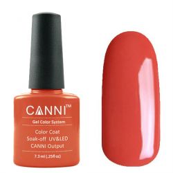 Гель-лак «Canni» #136 Orange Red 7,3ml.