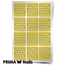 Трафарет для дизайна ногтей PRIMA Nails. Крестики