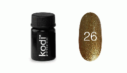 GK-26 Гель-краска Kodi Professional (золото с мерцанием) 4мл
