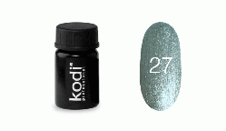 GK-27 Гель-краска Kodi Professional (серебро с мерцанием) 4мл