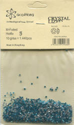Стразы стекло Turquoise SS5 в пакете 1440шт