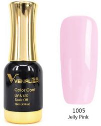 #1005 Гель-лак VENALISA Jelly Pink 12мл.