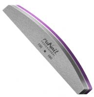Шлифовщик (универсальный, серо-фиолетовый, полукруглый, 100/180) Runail Professional