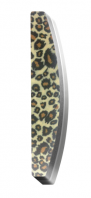 Пилка-баф (полукруглая, рисунок «Леопард», 100/180) Runail Professional