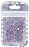 SGS-017 Стразы разноразмерные стекло Lilac pink