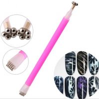 Магнитная ручка для магнитного гель-лака Magnet pen pink