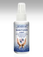 Антибактериальный лосьон для обработки рук Sanitizer Light 80мл. SEVERINA