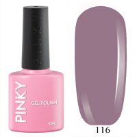 №116 Гель-лак PINKY Classic Сатин 10мл. (сливовый беж)