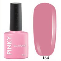 №164 Гель-лак PINKY Classic Розовый Шар 10мл. (натуральный естественный розовый)