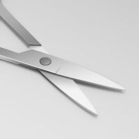 Ножницы маникюрные узкие, загнутые, 9*4,5 см QF - вид 1 миниатюра