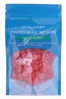 Воск для депиляции (пленочный) STRAWBERRY Hard Wax Beans 50 гр. (Китай)