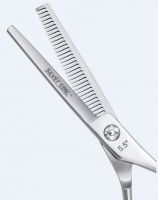 Ножницы парикмахерские филировочные 5,5" PN 113-5.5F PRO Professional Silver Star - вид 2 миниатюра