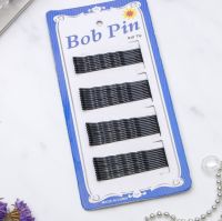 Невидимка для волос "Классика" 6 см (набор 40 шт) чёрный Bob Pin
