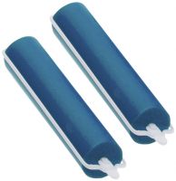 Бигуди резиновые синие d16 мм x 70 мм (10 шт) DEWAL BEAUTY