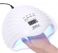 Лампа UV/LED гибрид SUN L5 Ракушка белая 150W