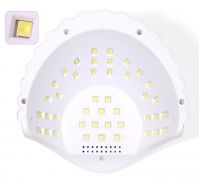 Лампа UV/LED гибрид SUN L5 Ракушка белая 150W - вид 1 миниатюра