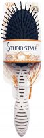 Щетка для укладки волос массажная ECO овальная Studio Style - вид 2 миниатюра