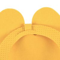 Тапочки-вьетнамки EVA Эконом 2мм, желтый 25 пар в упаковке - вид 2 миниатюра