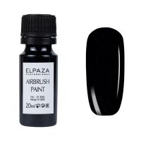 Краска для аэрографа ELPAZA AIRBRUSH PAINT S2 20мл. (черная)